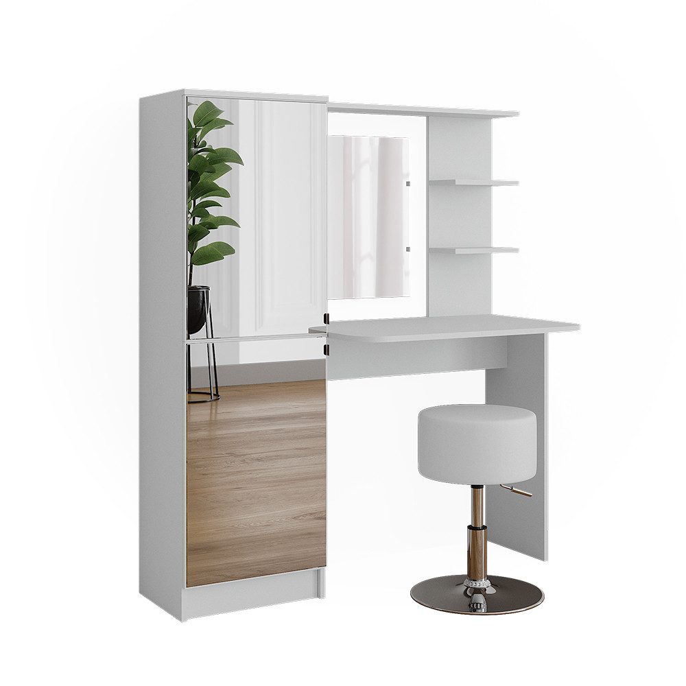 Vicco Schminktisch Jasmin, Weiß, 123 x günstig online kaufen