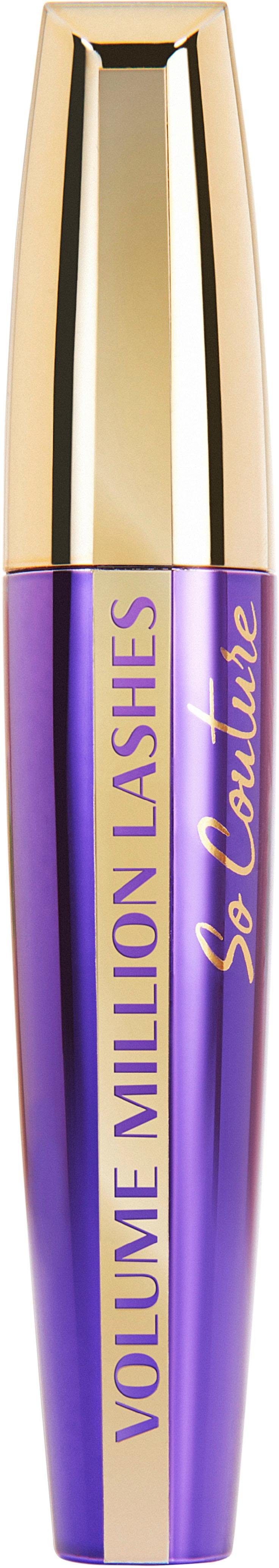 L'ORÉAL PARIS Mascara VOLUME MILLION LASHES MASCARA, mit ultra-präziser Bürste
