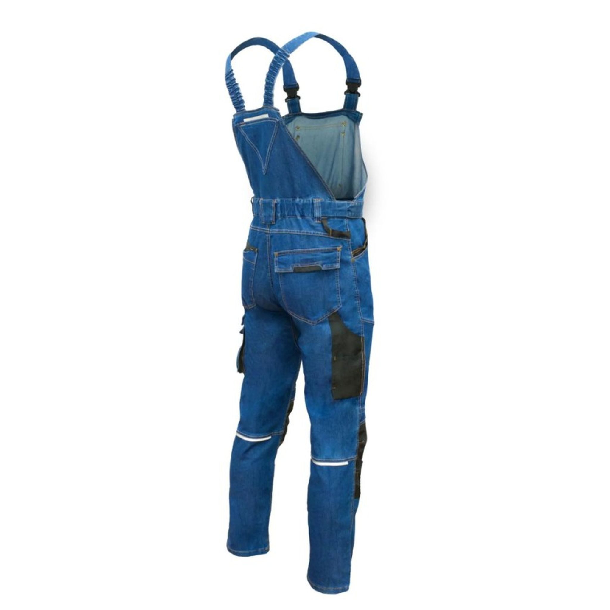 Artmas Arbeitslatzhose Arbeitskleidung Art.Mas JEANS Latzhose Arbeitshose Bundhose Blau