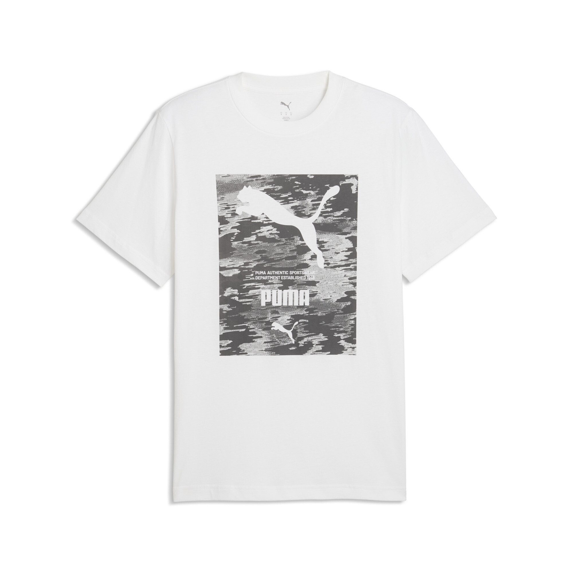 PUMA T-Shirt PUMA Sport Camo Graphic T-Shirt Herren