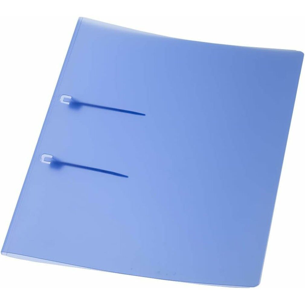 EICHNER Fächermappe 10 Schlaufenhefter Kunststoff blau DIN A4