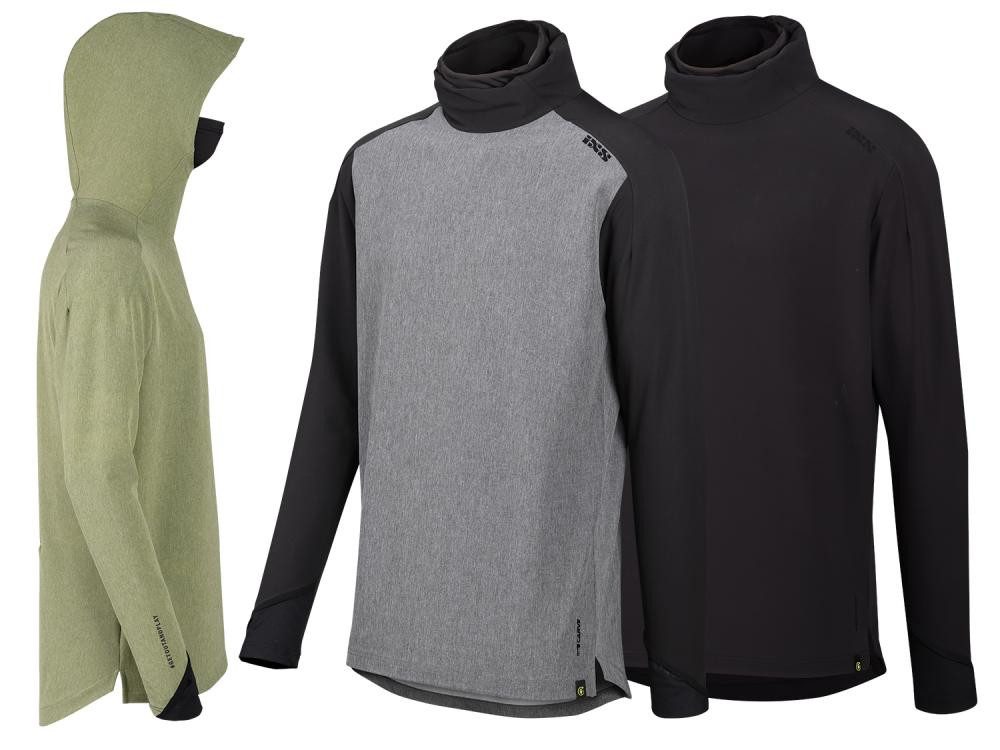 IXS Funktionsshirt iXS Carve Digger Hooded Jersey black S