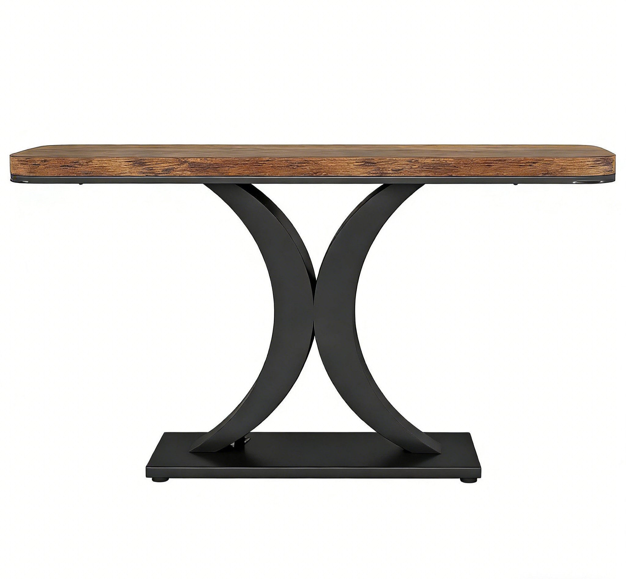 Konsolentisch Industrie Flurtisch für Eingangsbereich, Beistelltisch, 100cm