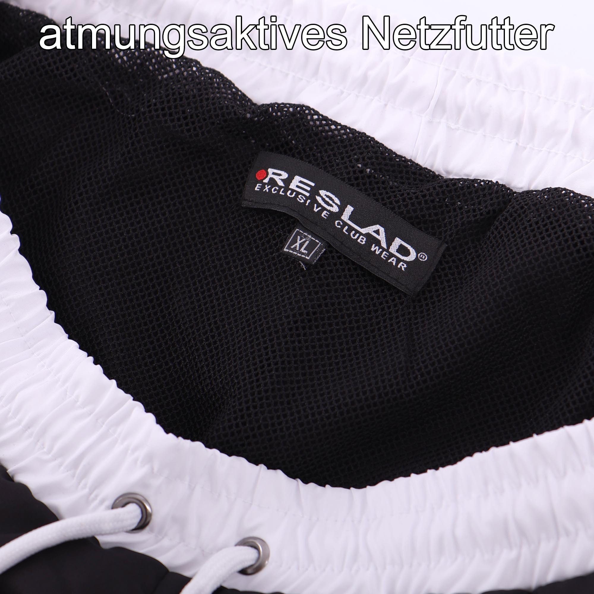 Reslad Badeshorts Reslad Badehose Herren Schnelltrocknend RS-5015 (1-St) Männer Swim Shorts Kurze Schwimmhose & Badehosen