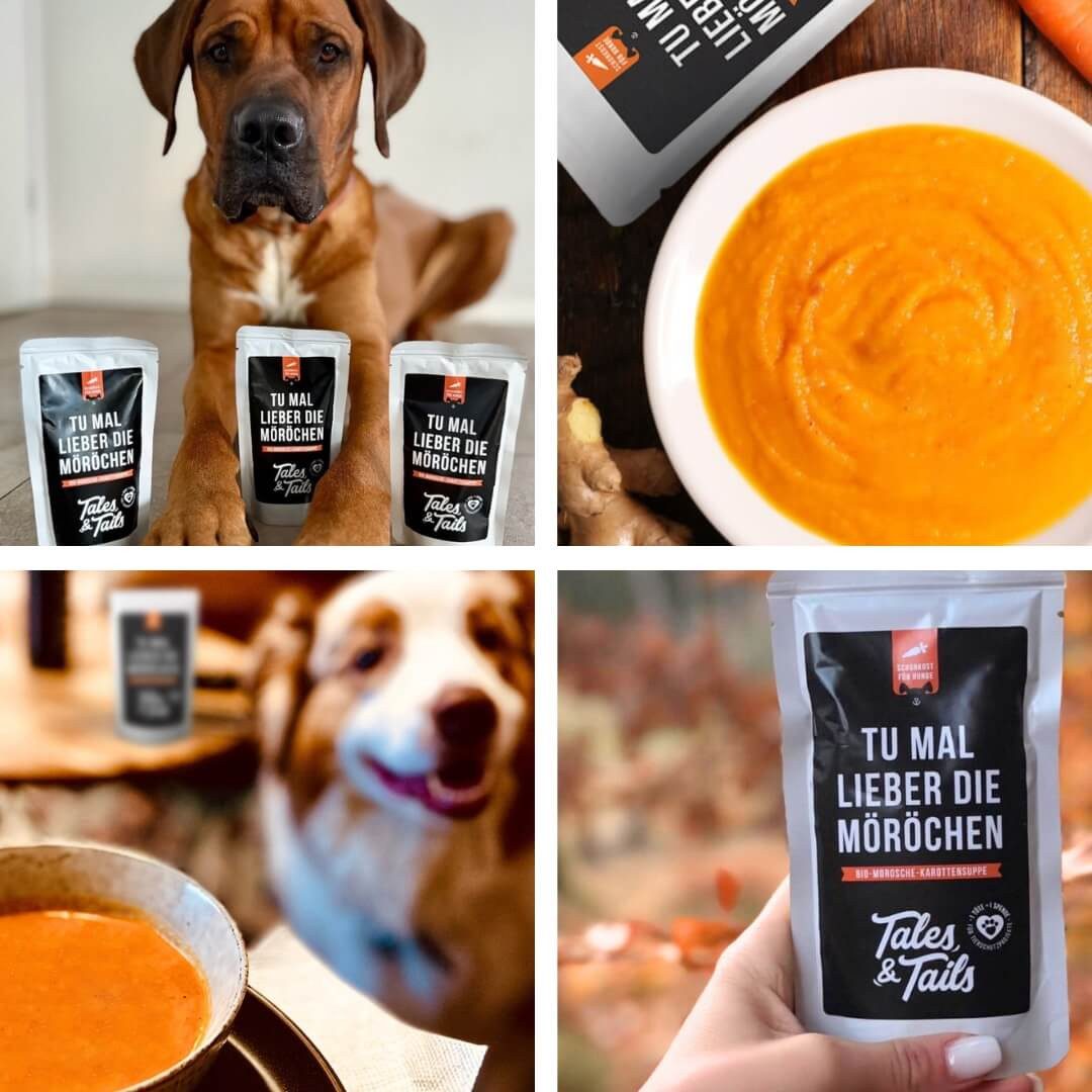 Tales & Tails Morosche Karottensuppe Tu mal lieber die Möröchen, Nahrungsergänzungsmittel für: Hunde