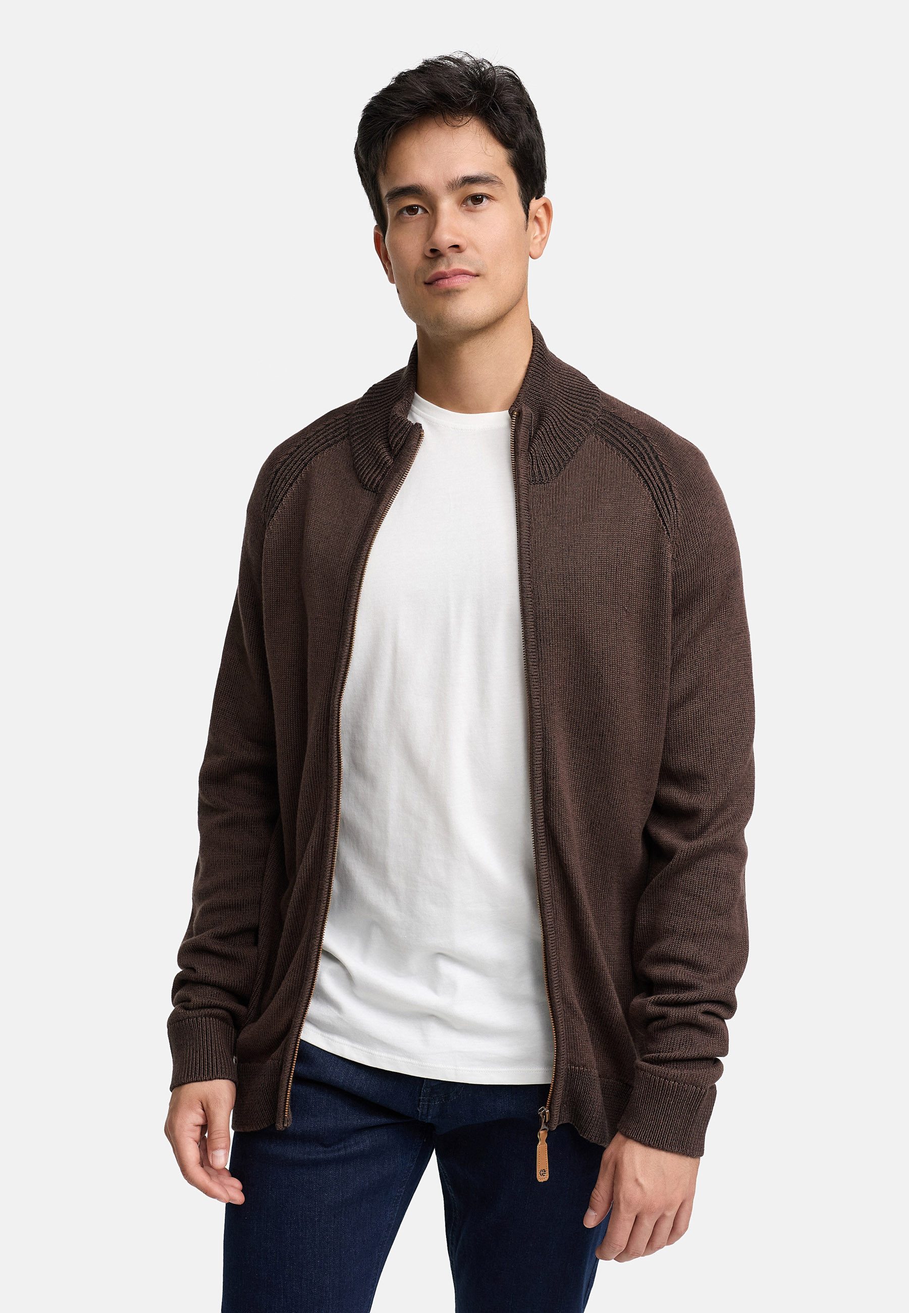 Indicode Cardigan Herren INMassum cardigan Herrenstrickjacke
