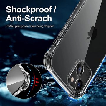 CoolGadget Handyhülle Anti Shock Rugged Case für Apple iPhone 13 Mini 5,4 Zoll, Slim Cover mit Kantenschutz Schutzhülle für iPhone 13 Mini Hülle