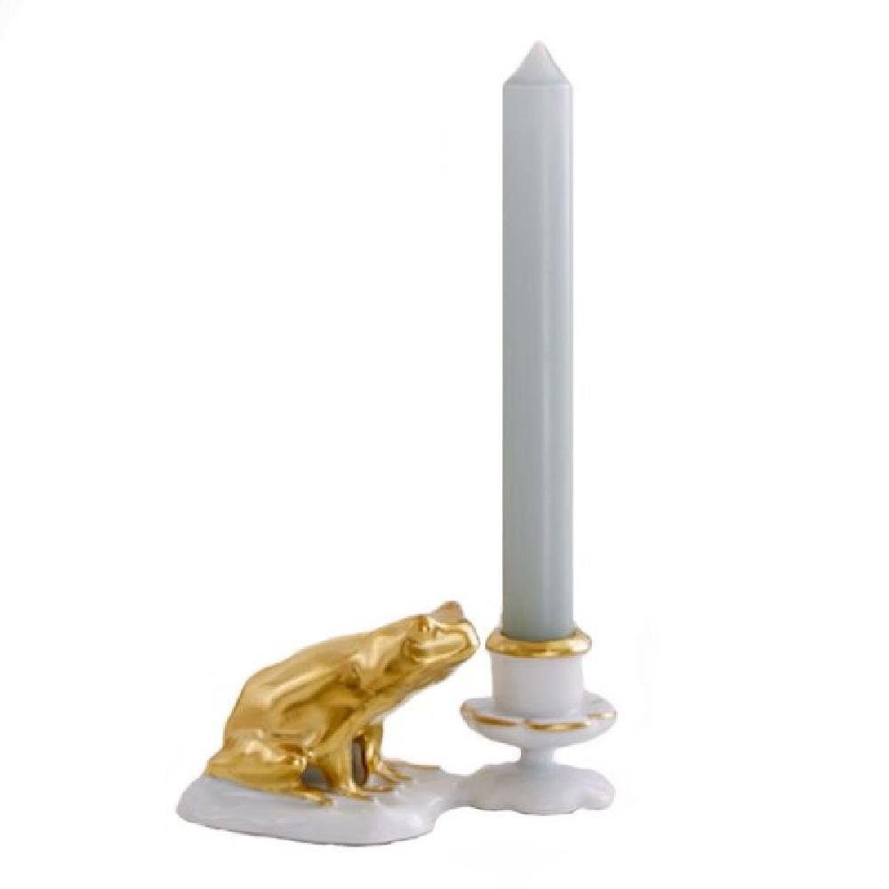Frosch Candle von Graf Kerzenhalter Kerzenleuchter Reichenbach Gold