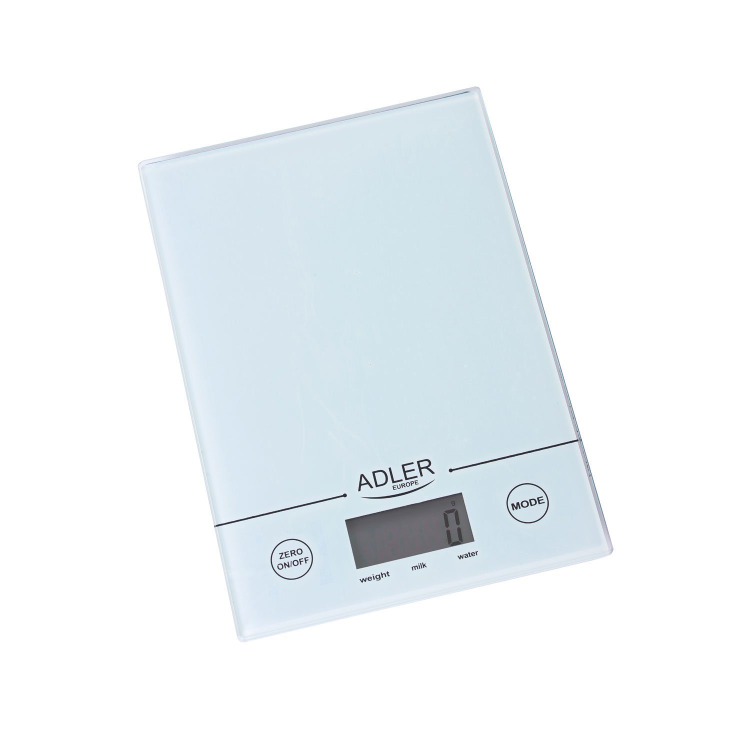 Adler Küchenwaage Adler AD 3138w Küchenwaage bis 5kg LCD Display Weiß