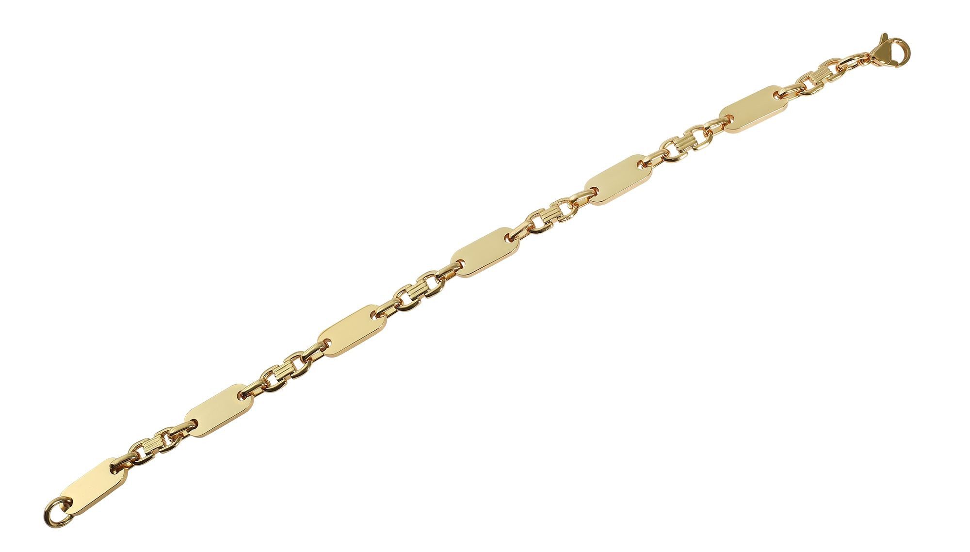AKZENT Edelstahlarmband Immi "Immi" Edelstahl Plattenarmband, günstig online kaufen