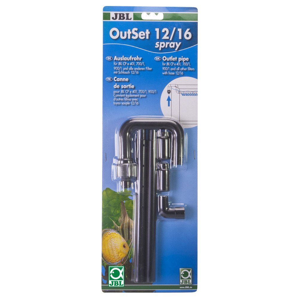 JBL GmbH & Co. KG Aquariumfilter OutSet spray 12/16 CP e700/1-900/1