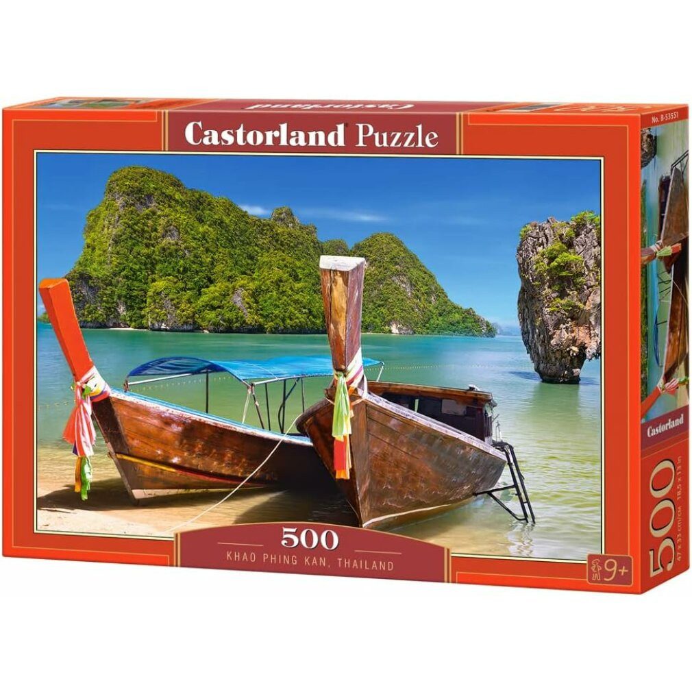 Castorland Puzzle Puzzle Khao Phing Kan, Thailand 500 Teile, Puzzleteile