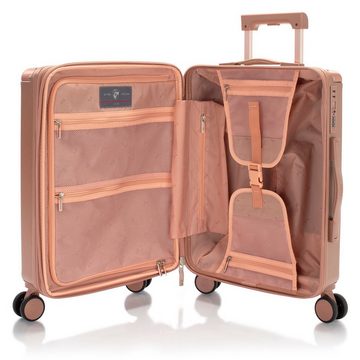 Heys Hartschalen-Trolley Luxe, in verschiedenen Größen und Farben, 4 Rollen, Hartschalen-Koffer Handgepäck-Koffer TSA Schloss Volumenerweiterung