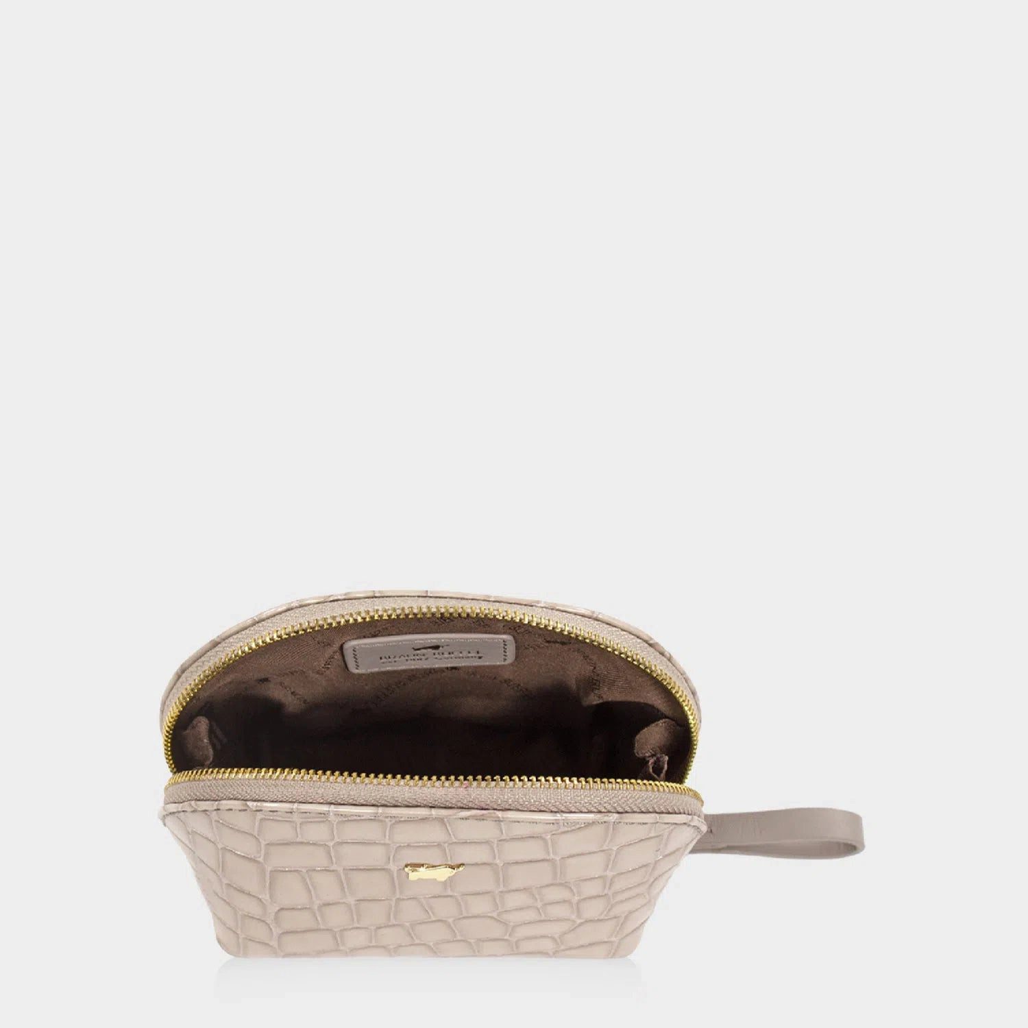 Braun Büffel Kulturbeutel VERONA Kosmetik Etui S beige