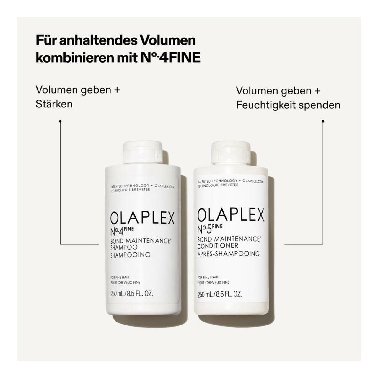 Olaplex Haarshampoo No.4 FINE Bond Maintenance Shampoo, Sofortige Hydratation & Reparatur – Versiegelt ges