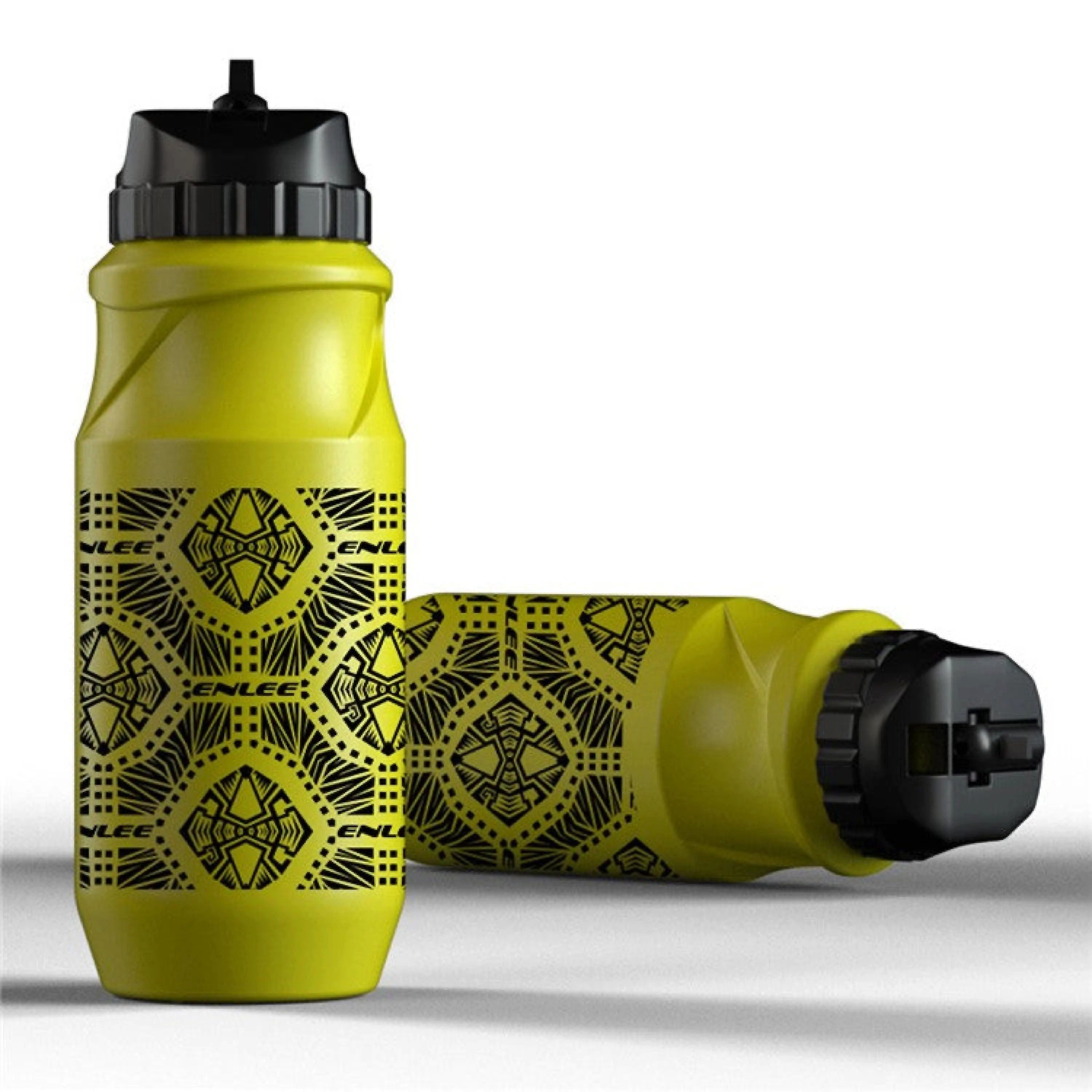 Sport-Knight® Trinkflasche Trinkflasche 650ml für Mountainbike & Gym – BPA-frei, Auslaufsicher