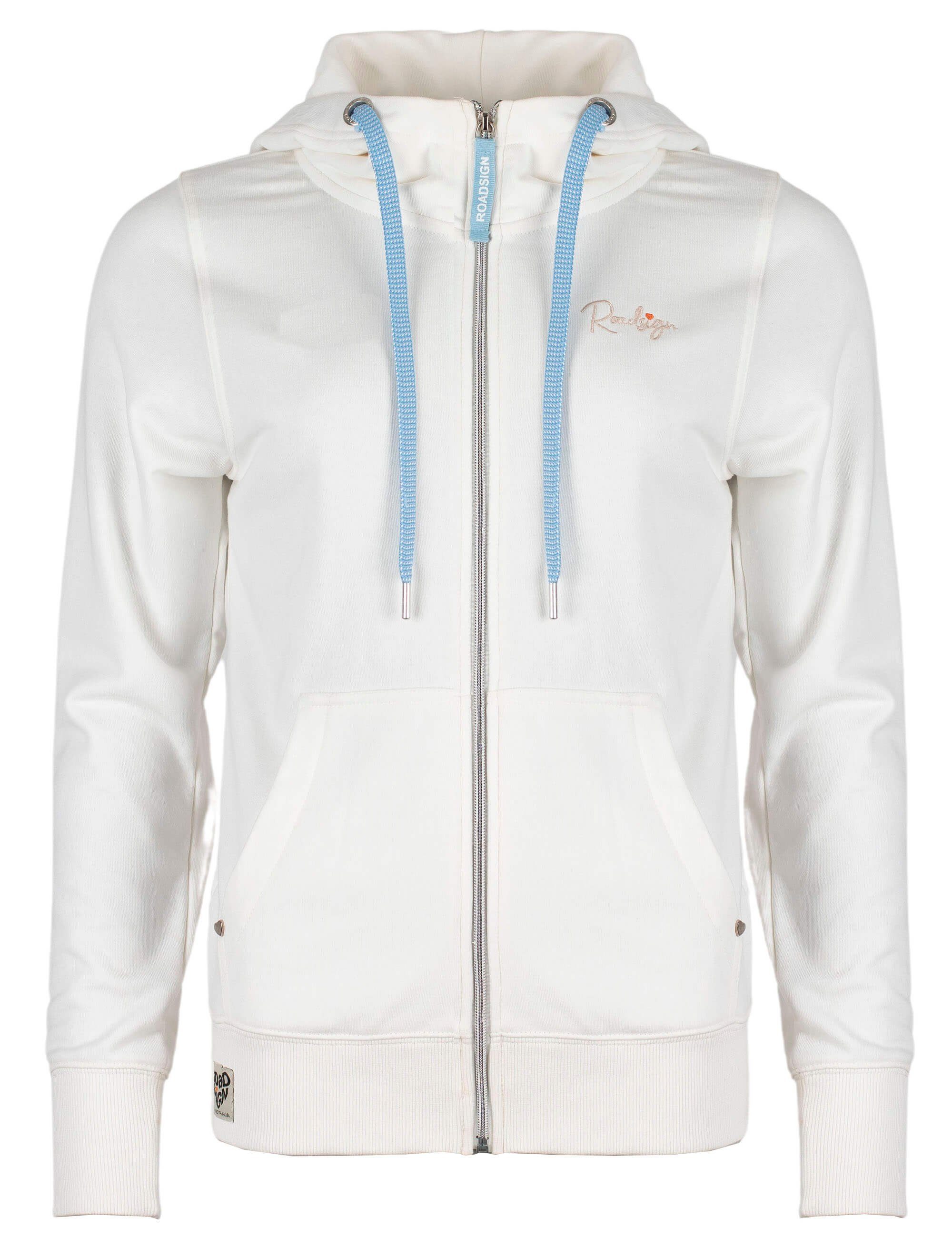 ROADSIGN australia Sweatjacke Australian Breeze (1, 1-tlg., 1) eleganter Sweat-Blouson - Strukturiert & Rippbündchen