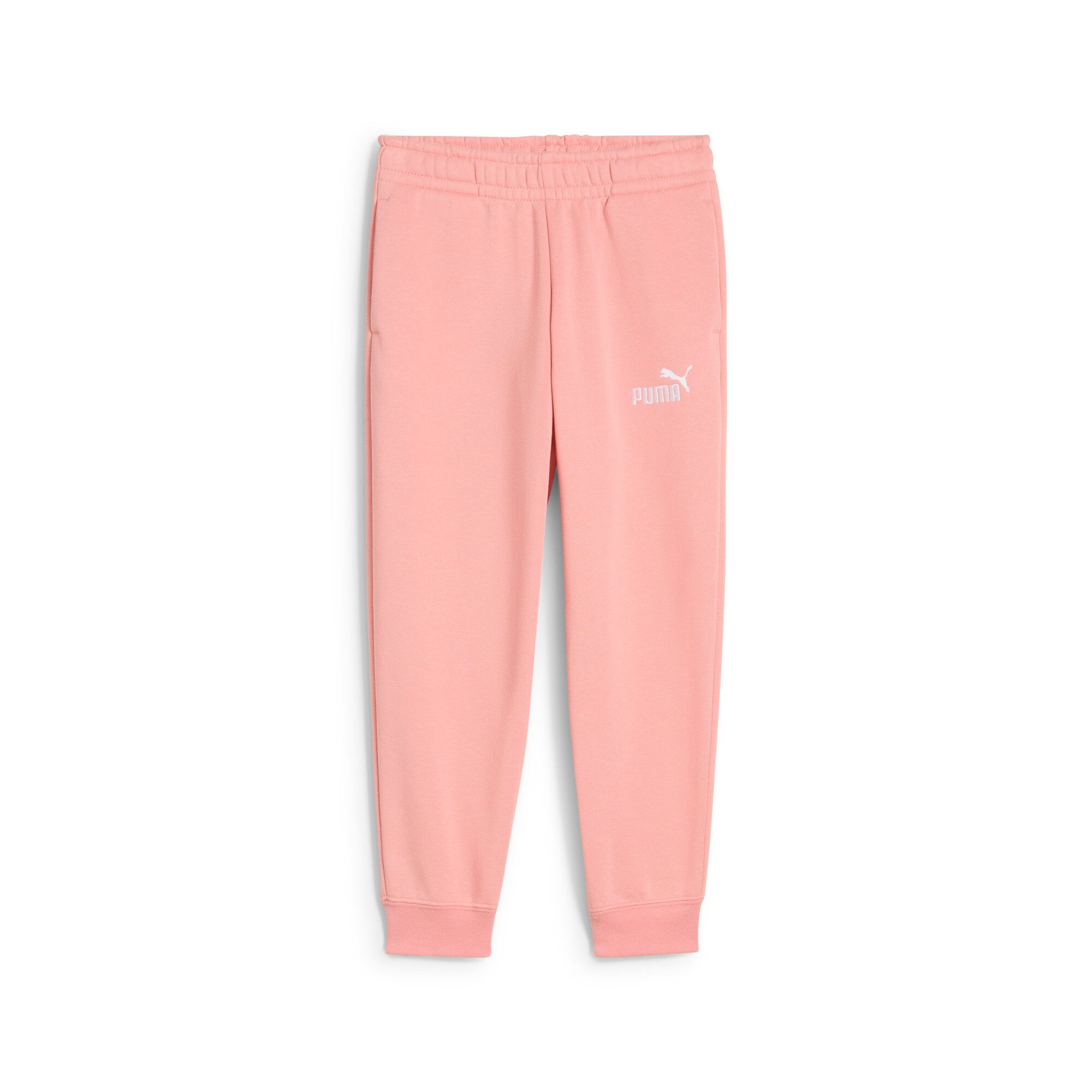 PUMA Trainingshose ESS SMALL NO.1 LOGO SWEATPANTS FL PS für Kinder, aus Baumwollmischung, mit Eingrifftaschen, Regular Fit