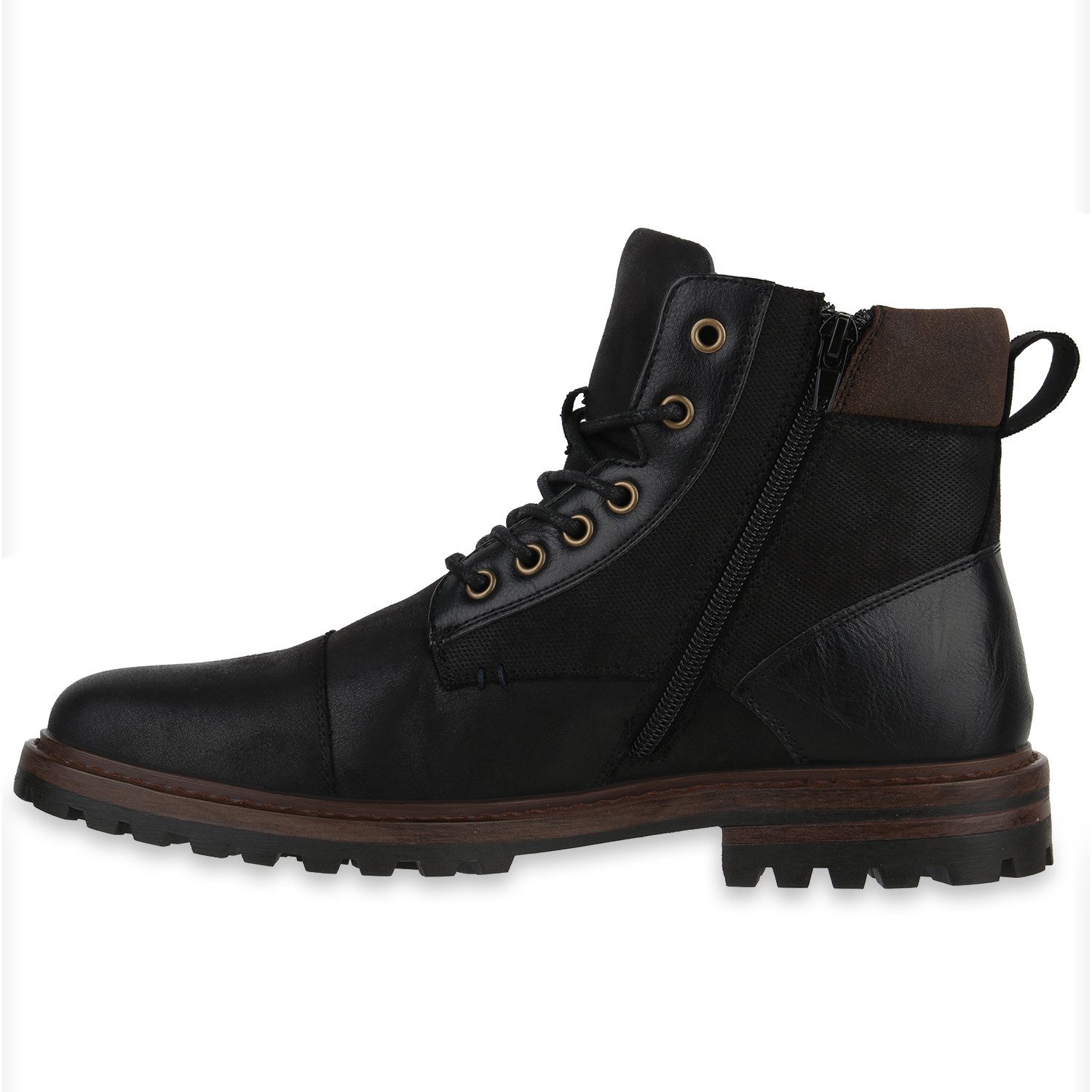 VAN HILL 841882 Bootsschuh Herren Warm günstig online kaufen