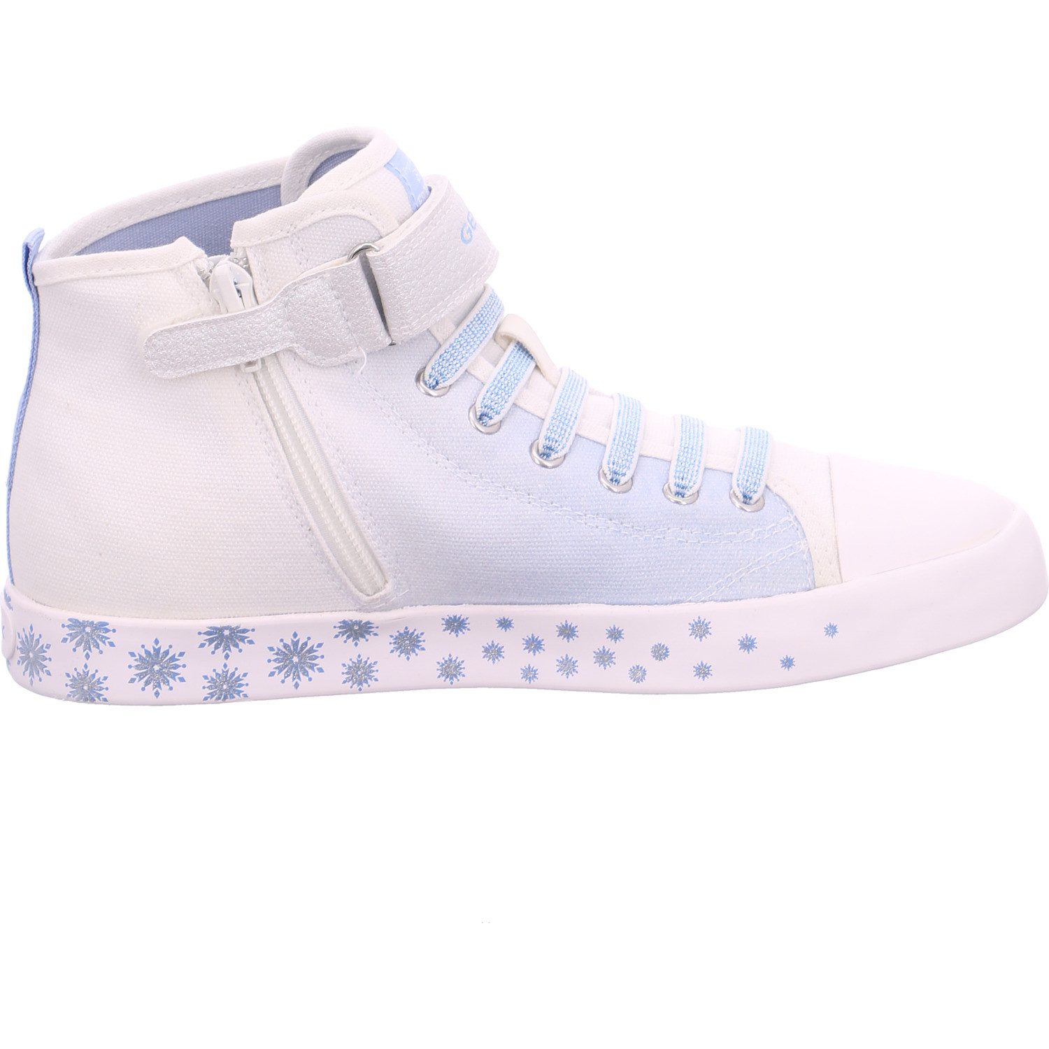 Geox Print Canvas Schnürschuh