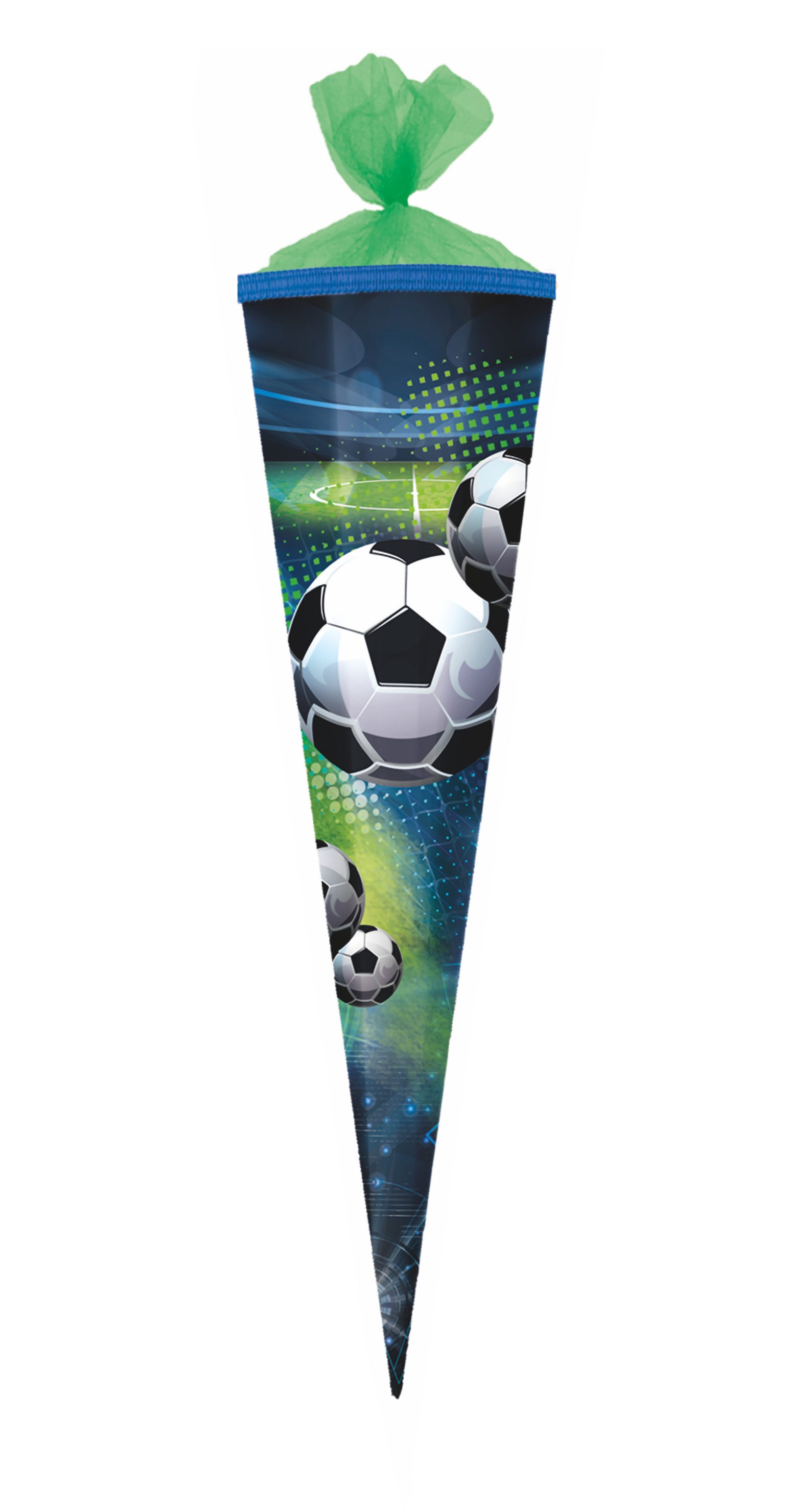 Herlitz Schultüte Herlitz Schultüte / Zuckertüte / 85cm / eckig / "Fußball"