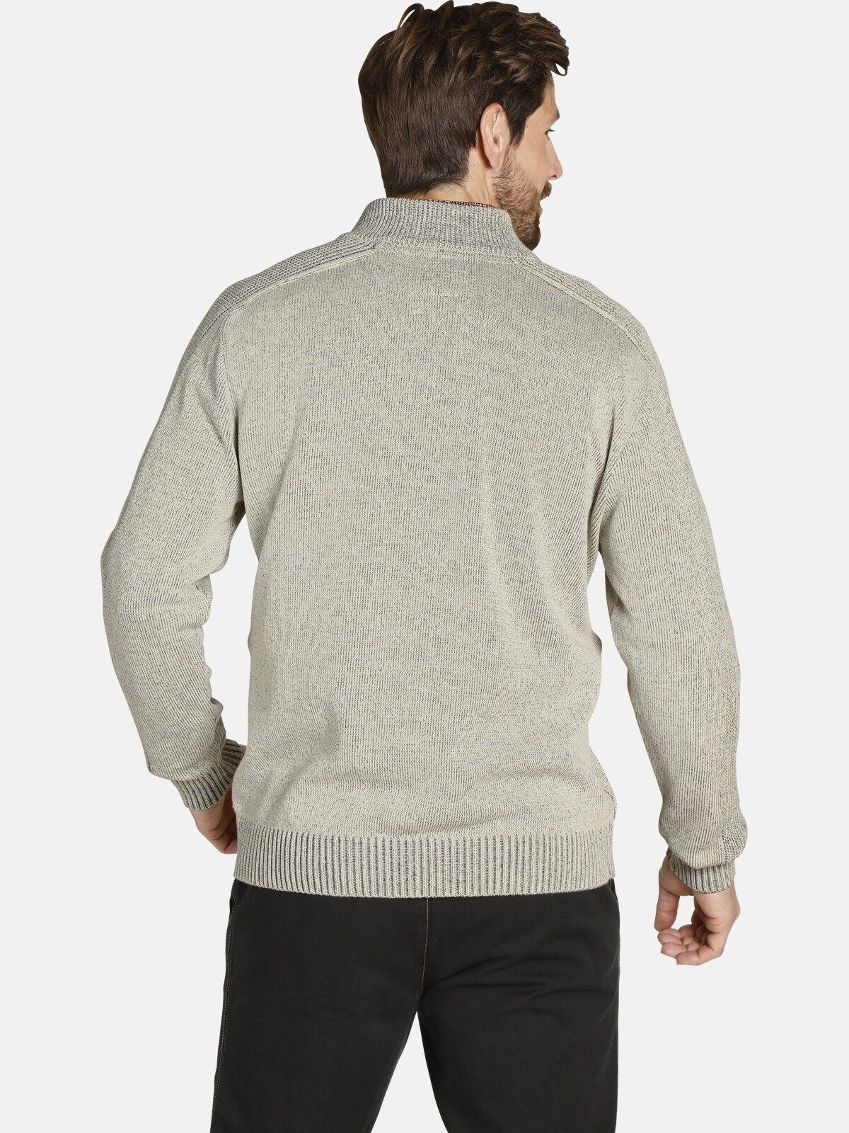 Jan Vanderstorm Strickpullover BENJAS mit schickem günstig online kaufen