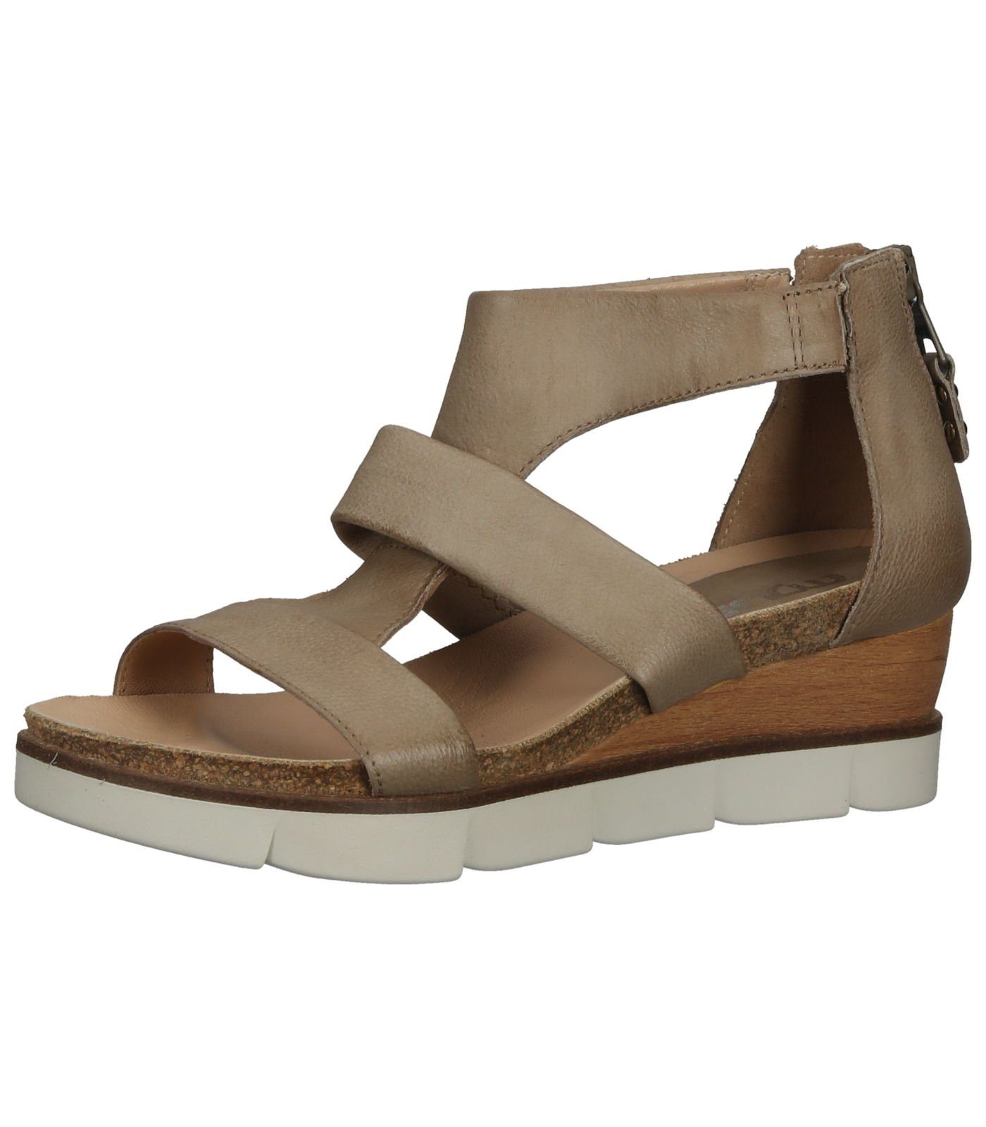 Mjus Sandalen Leder Keilsandalette