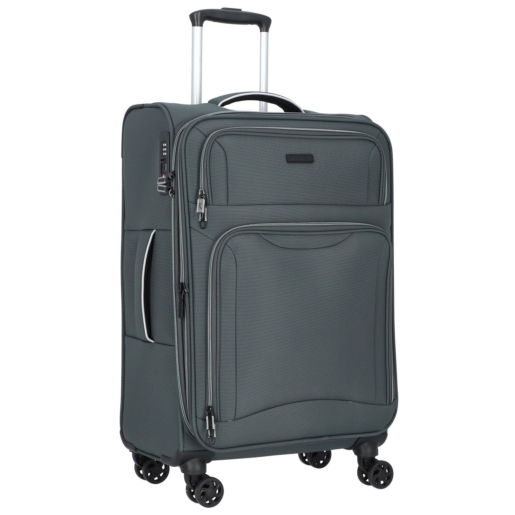 D&N Weichgepäck-Trolley Travel Line 9204, 4 günstig online kaufen
