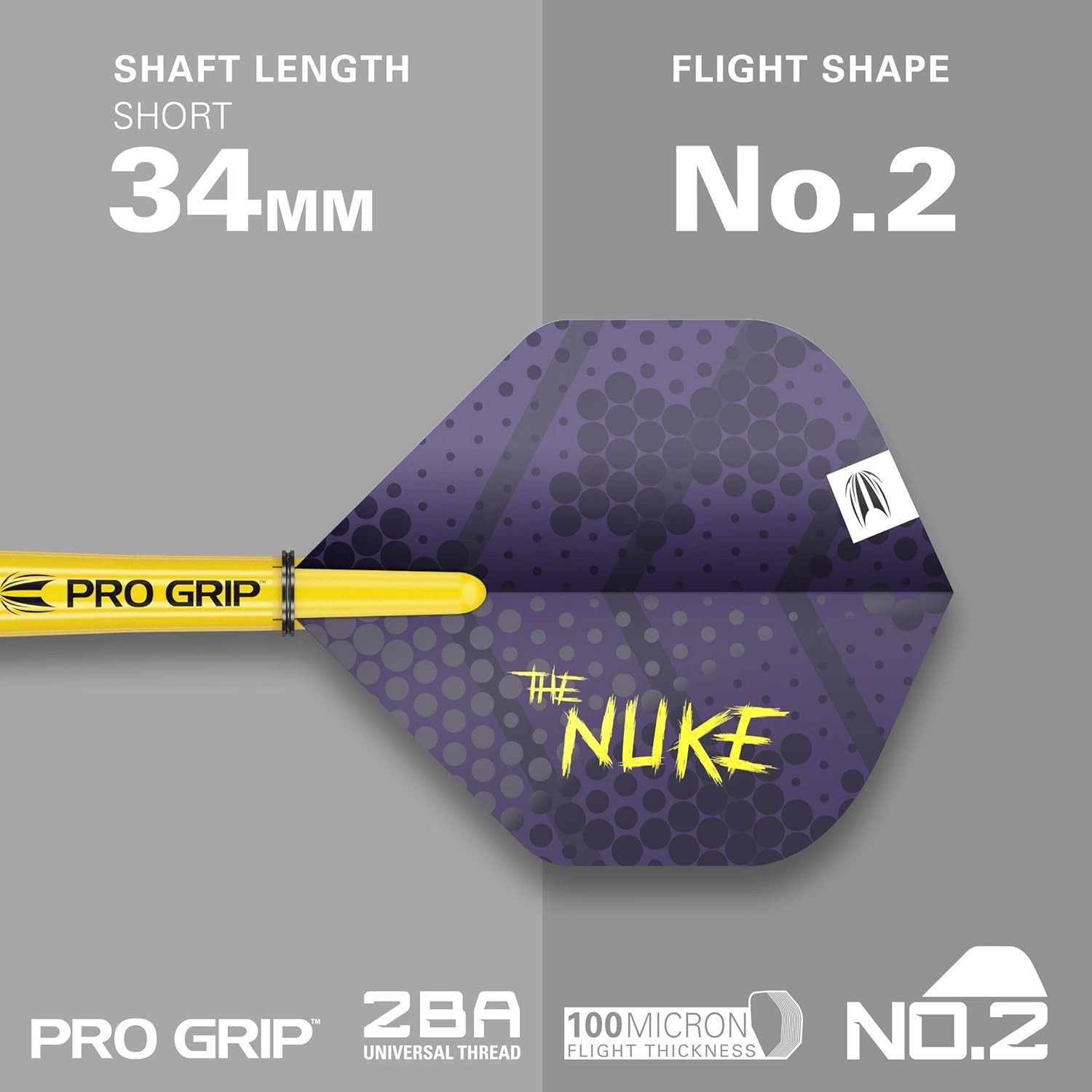 TARGET DARTS Dartpfeil Target Luke Littler Loadout 90% Wolfram Steel Tip Darts Set - 23G