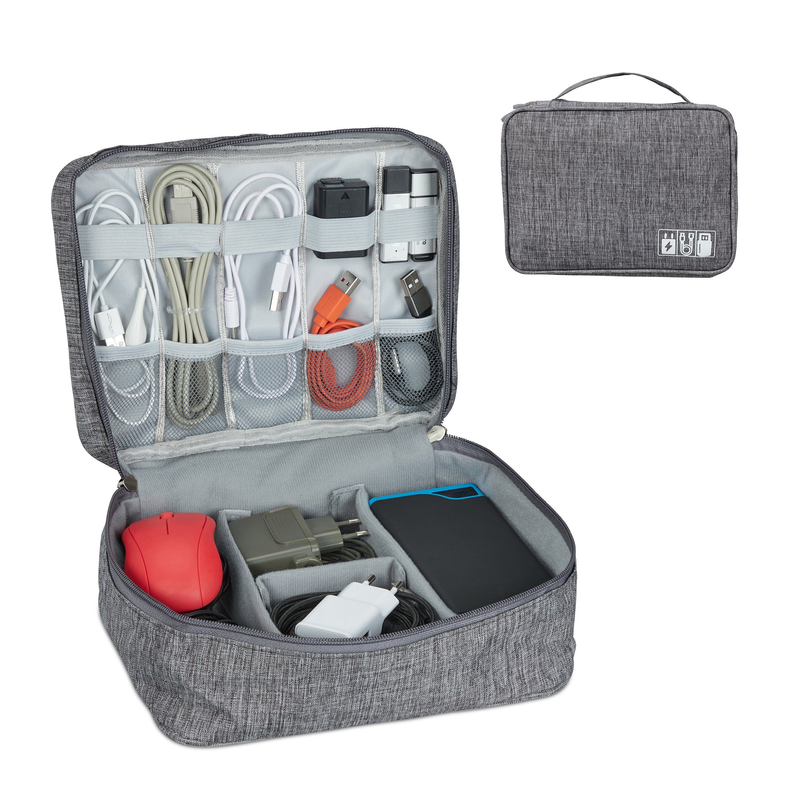 Aufbewahrungstasche Kabeltasche Organizer