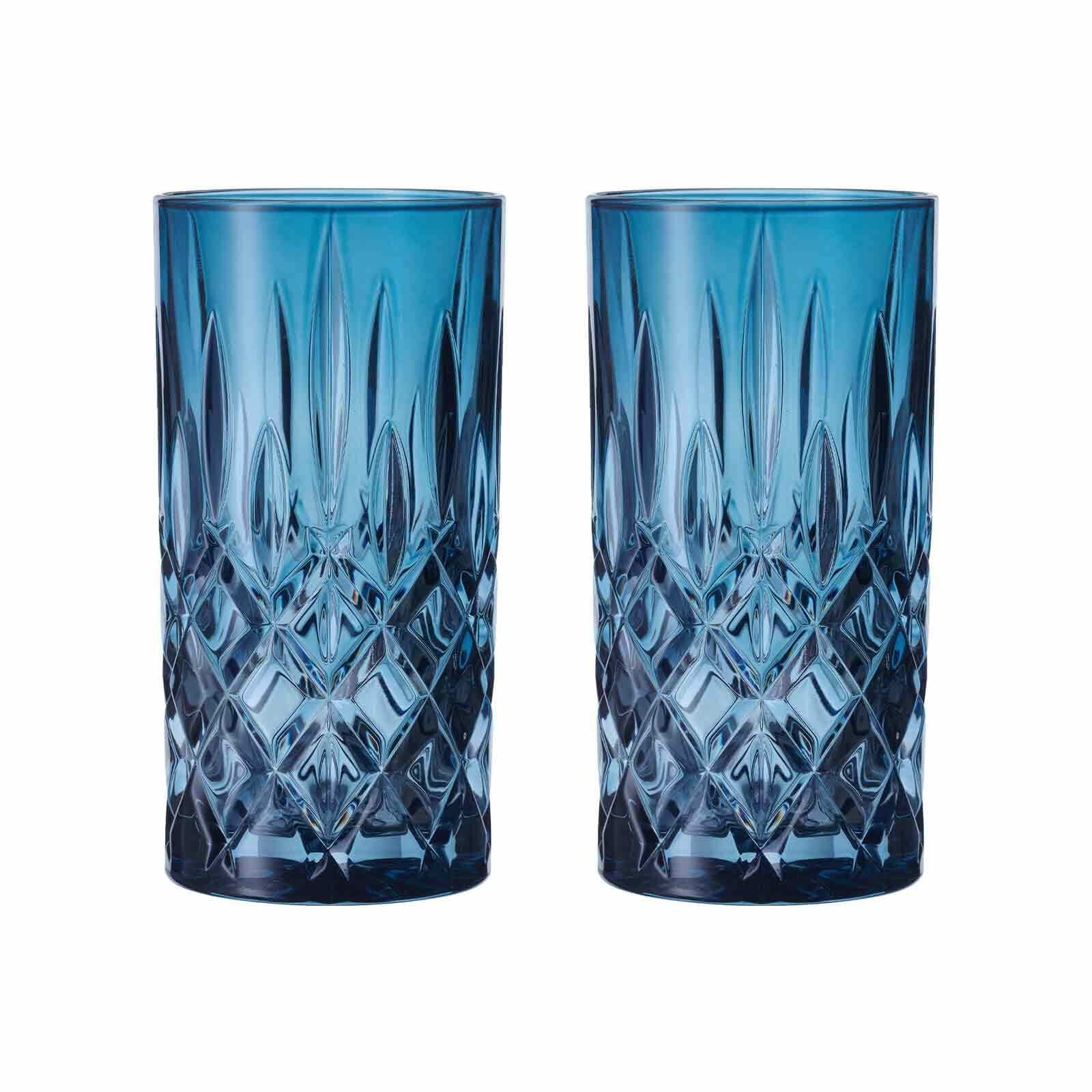 Nachtmann Longdrinkglas Noblesse Longdrinkgläser 395 ml 2er Set, 2-tlg., Glas