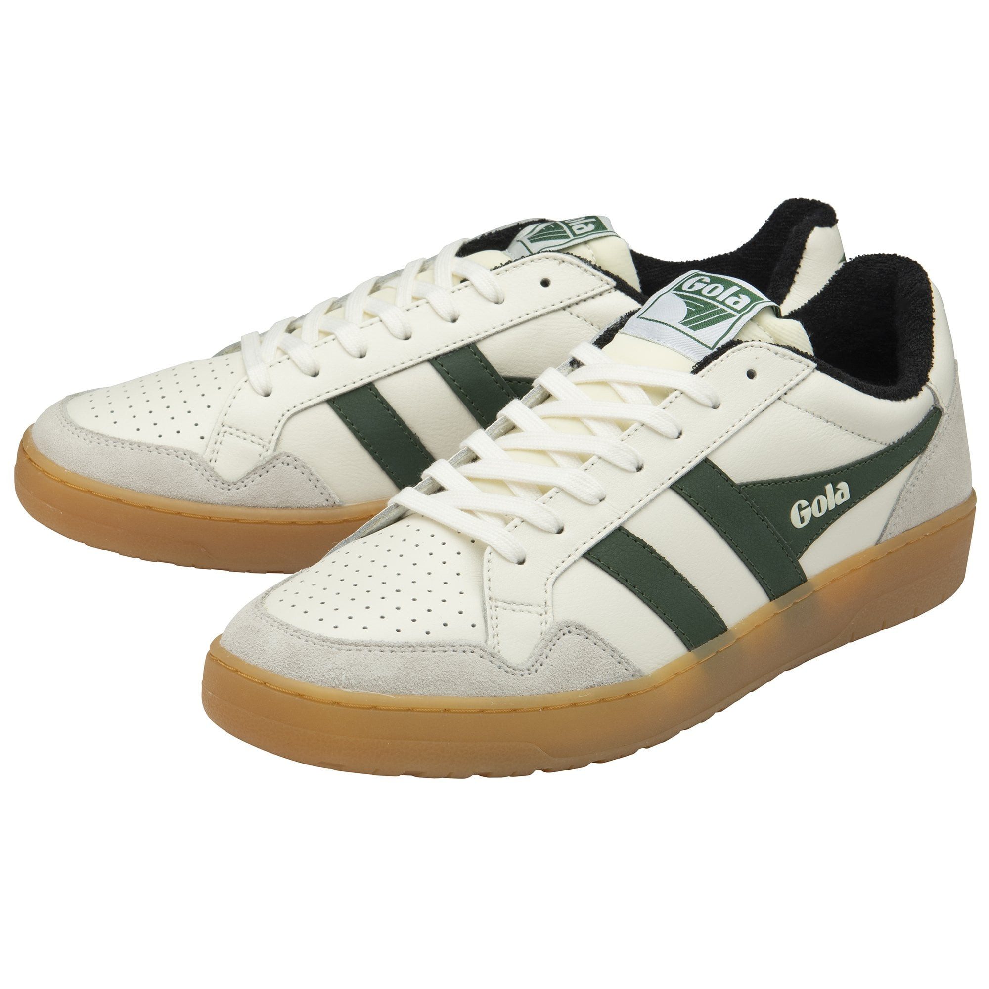 Gola Eagle '86 2025 offweiss/immergrün/schwarz Herren Sneaker