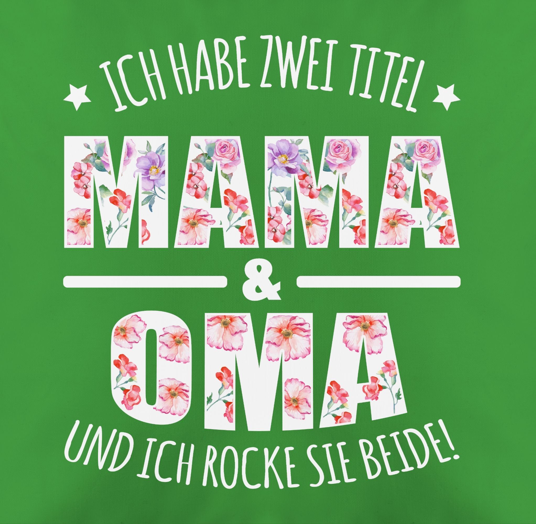 Kissenbezüge Oma Oma, Shirtracer & zwei Habe Titel: Großmutter Mama (1 Stück),
