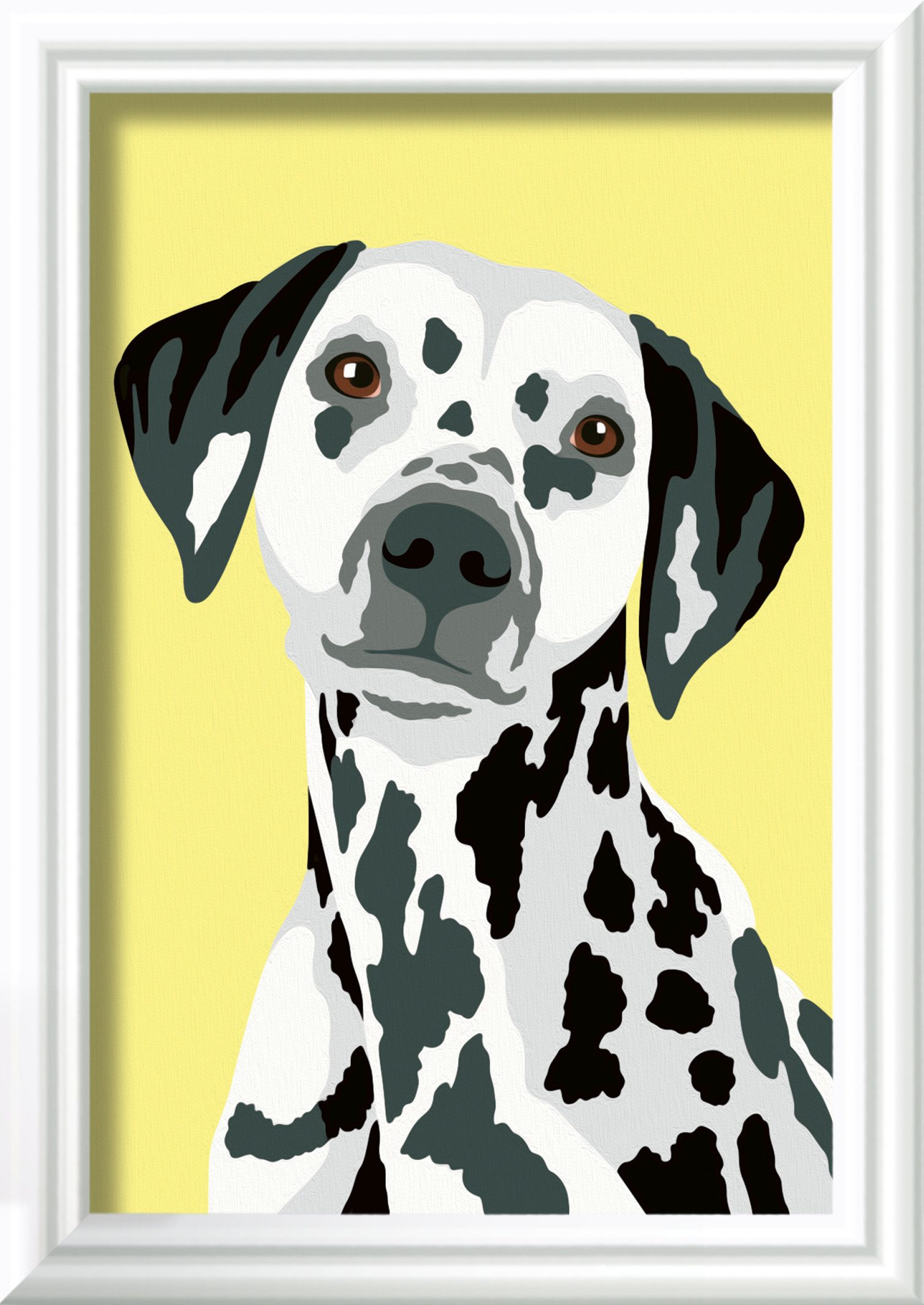 Ravensburger Malen nach Zahlen CreArt, Niedlicher Hund, Made in Europe