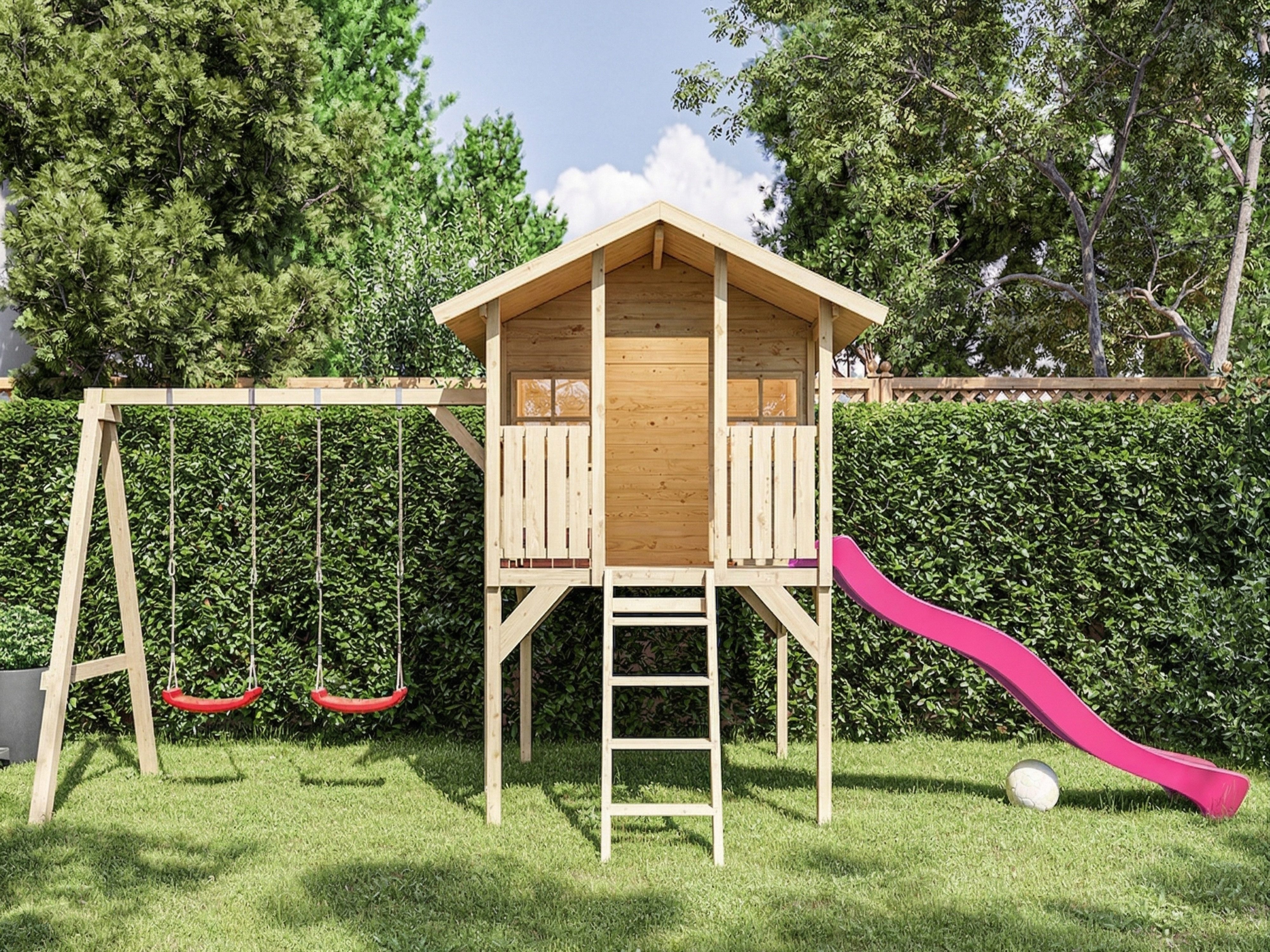 Belladoor Spielturm Belladoor Stelzenhaus Toby 16 mm