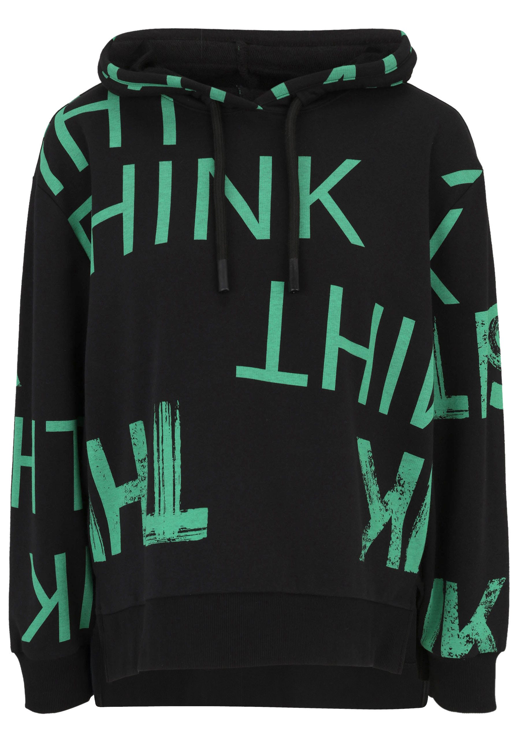 Doris Streich Hoodie mit Hoodie und Wording-Print günstig online kaufen