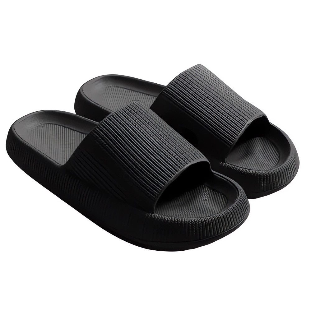 Blusmart Damen Herren Badeschuhe Badepantolette (EVA Rutschfest Pantoletten, Dicke Sohle bequeme) für Badezimmer, Schlafzimmer, Wohnzimmer, Strand, Freizeit