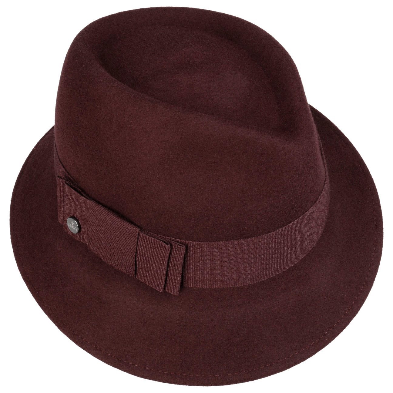 Lierys Filzhut (1-St) Winterhut mit Ripsband, Made in Italy