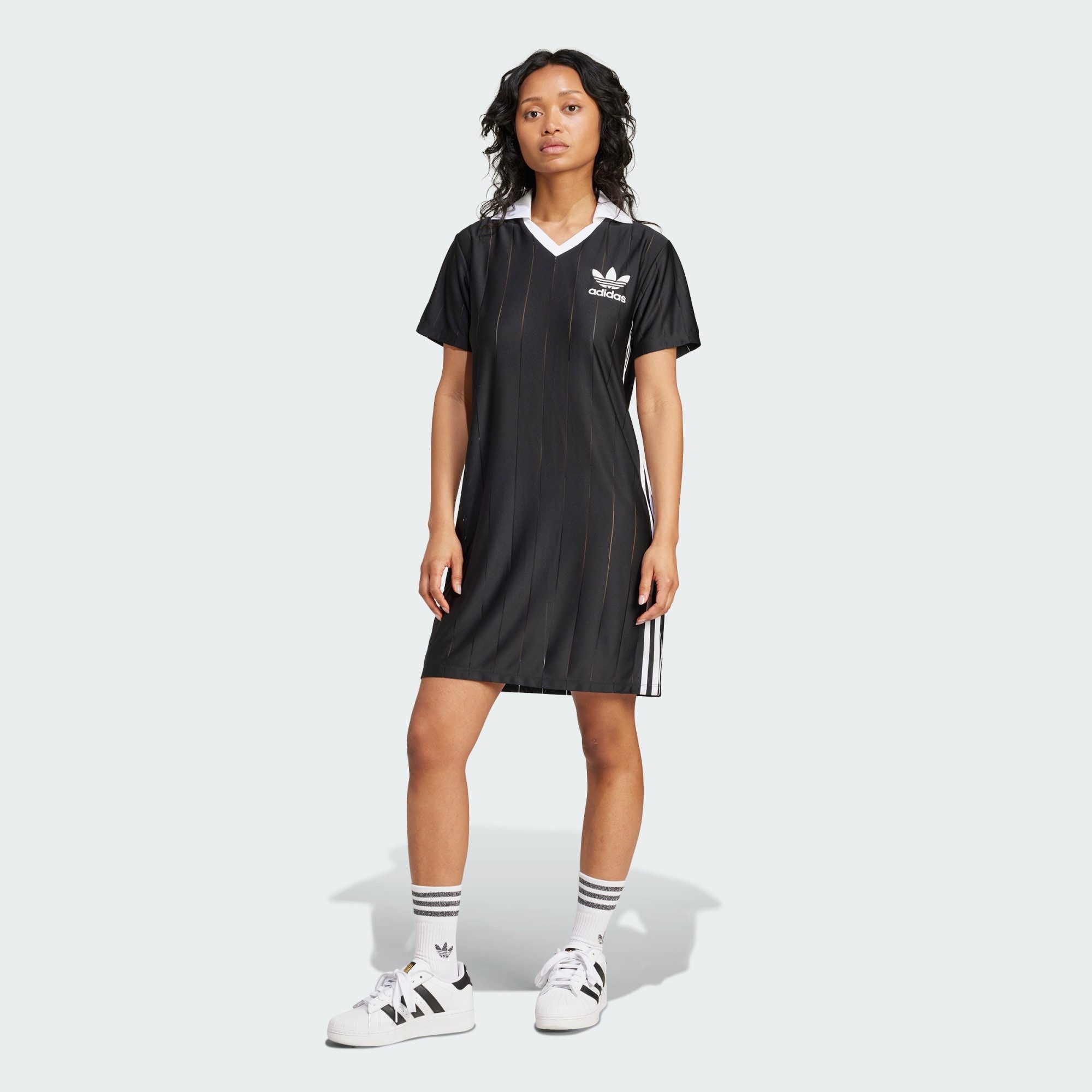 adidas Originals Minikleid ADICOLOR 3-STREIFEN PINSTRIPE günstig online kaufen