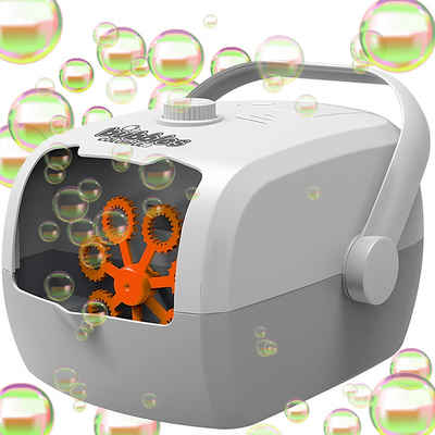 Retoo Seifenblasenmaschine Seifenblasenmaschine Bubble Machine Gebläsegerät Blasenspielzeug, Seifenblasenmaschine Automatischer Blasenmacher mit Fluessigkeit
