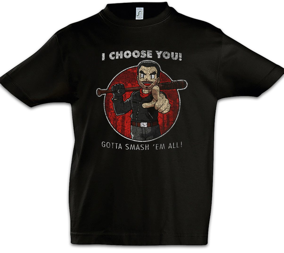 Print-Shirt Negan Choose You Kinder T-Shirt Walking Zombie Walkers Dead Lucille