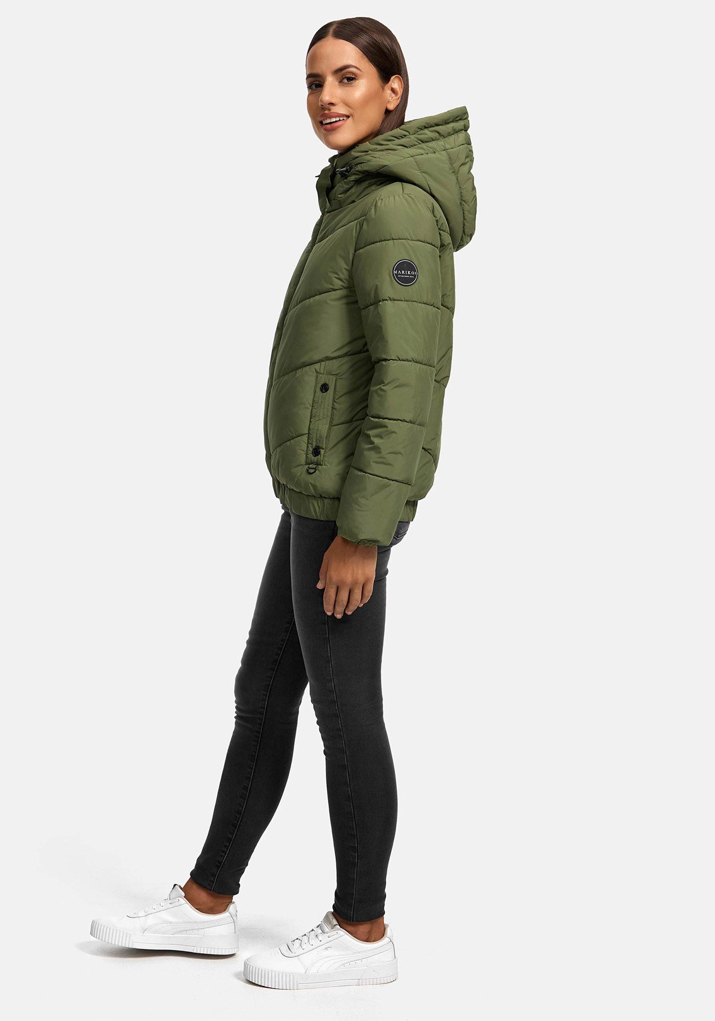 Marikoo Winterjacke Nayanaa mit abnehmbarer Kapuze