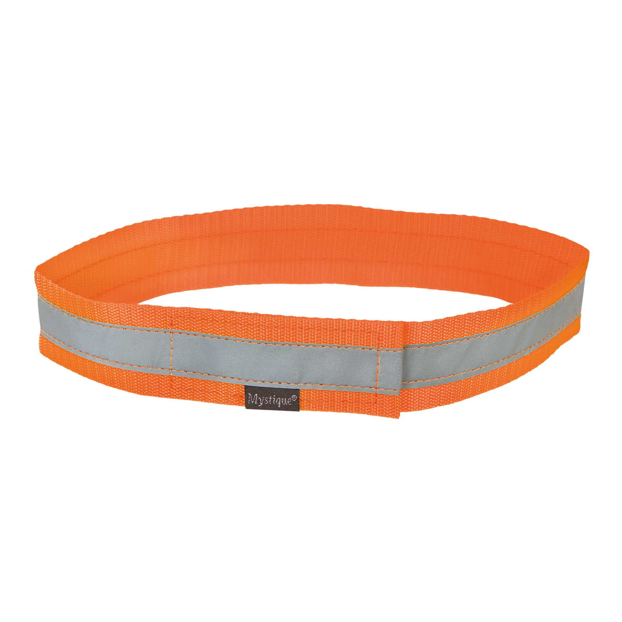 Mystique Leuchthalsband Mystique® Signalhalsband - Weit sichtbare Halsung, Nylon, verschiedene Größen