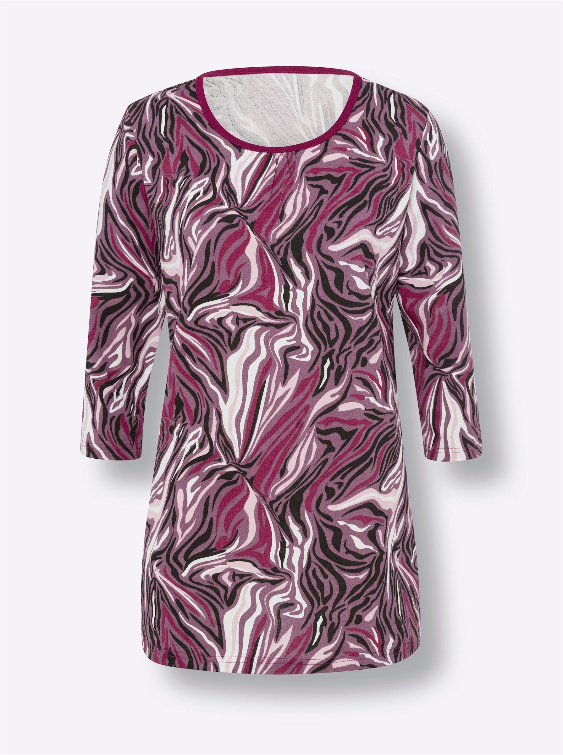T-Shirt Longshirt 3/4-Arm