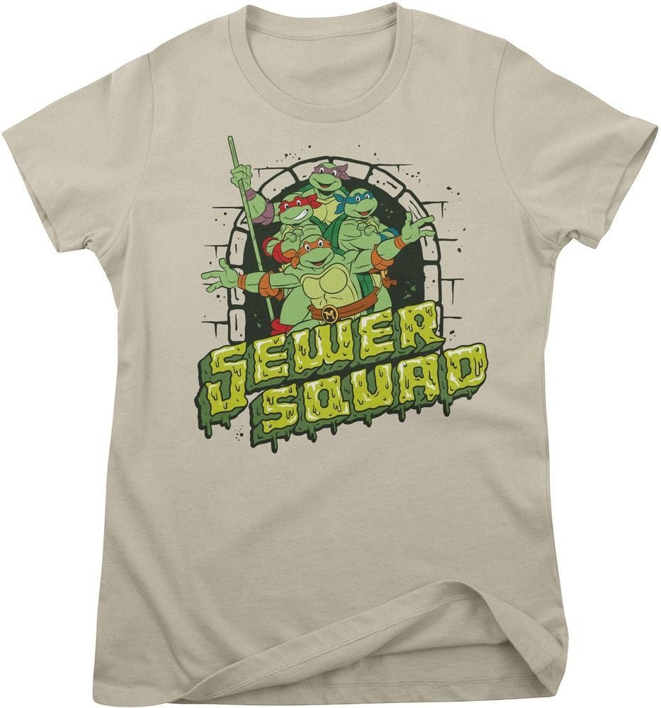 Teenage Mutant Ninja Turtles T-Shirt Sewer Squad Girly Tee