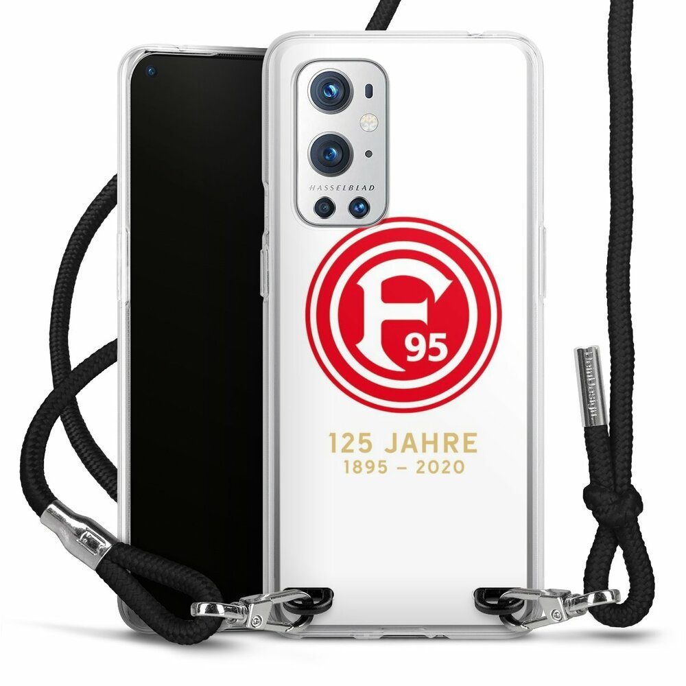 DeinDesign Handyhülle Logo 125 Jahre Fortuna Weiß, OnePlus 9 Pro Handykette  Hülle mit Band Case zum Umhängen