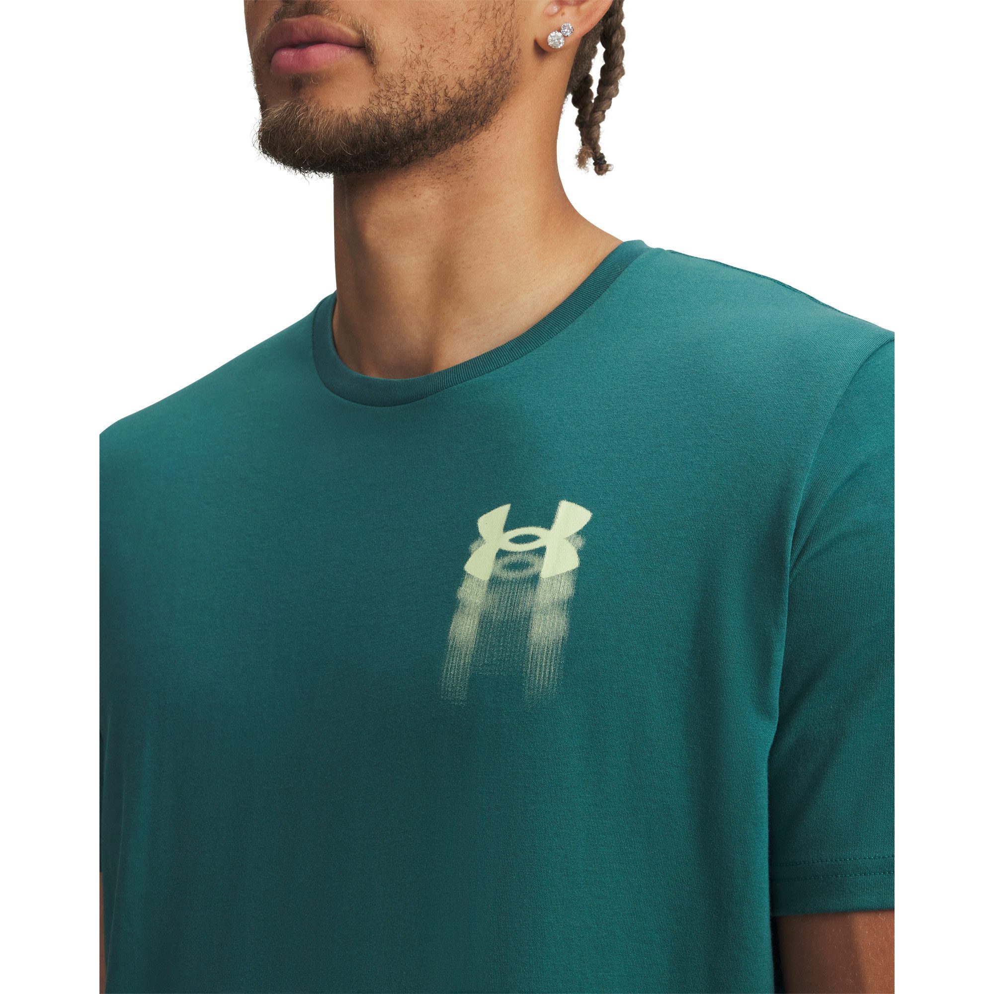 Under Armour® T-Shirt Under Armour Herren T-Shirt BLUR LOGO 6009245