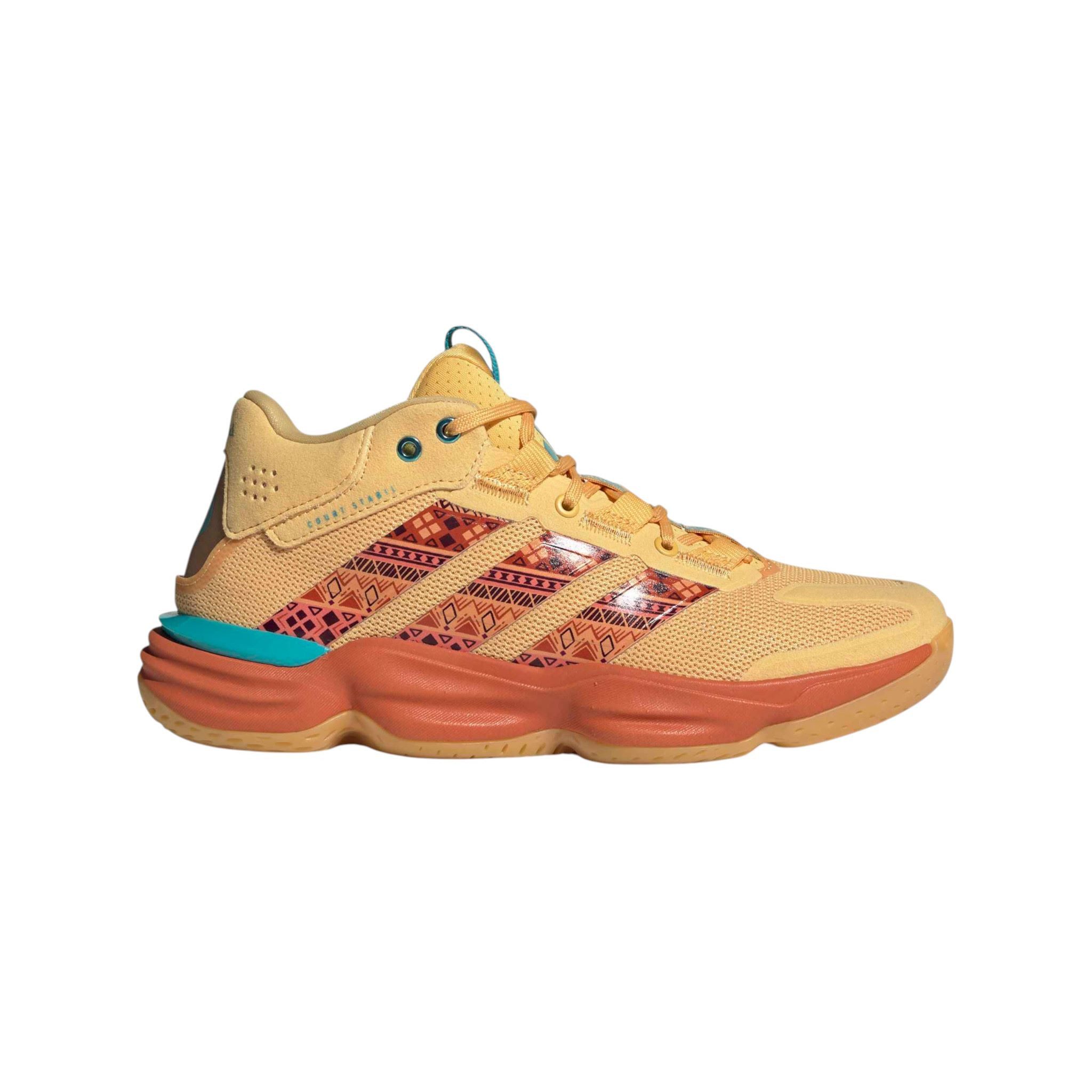 adidas Performance Hallen-Indoorschuhe Disney Princess Courtstabil (Basketball) orange Squashschuh