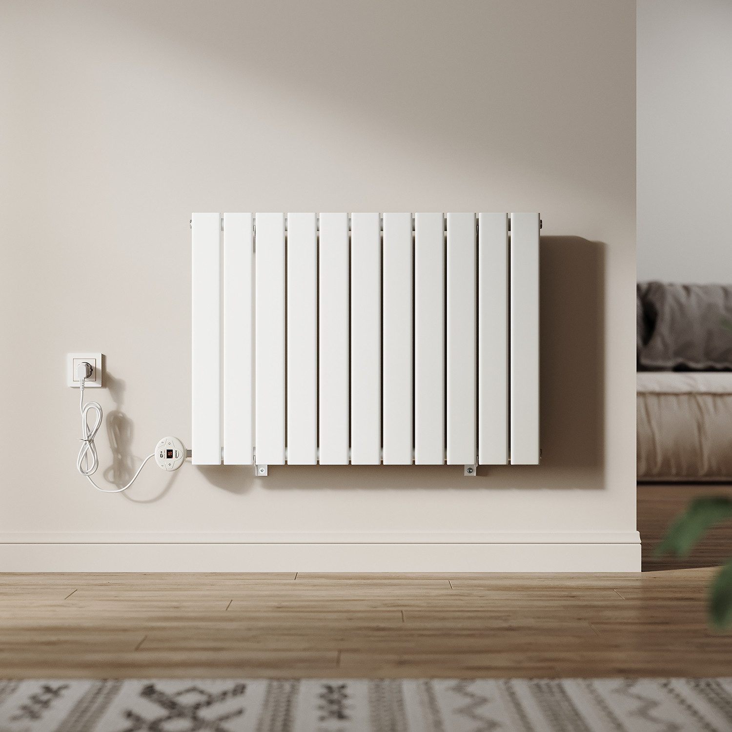 SONNI Elektro-Heizkörper Elektro-Heizkörper mit WiFi-Fernbedienung,Temperat günstig online kaufen