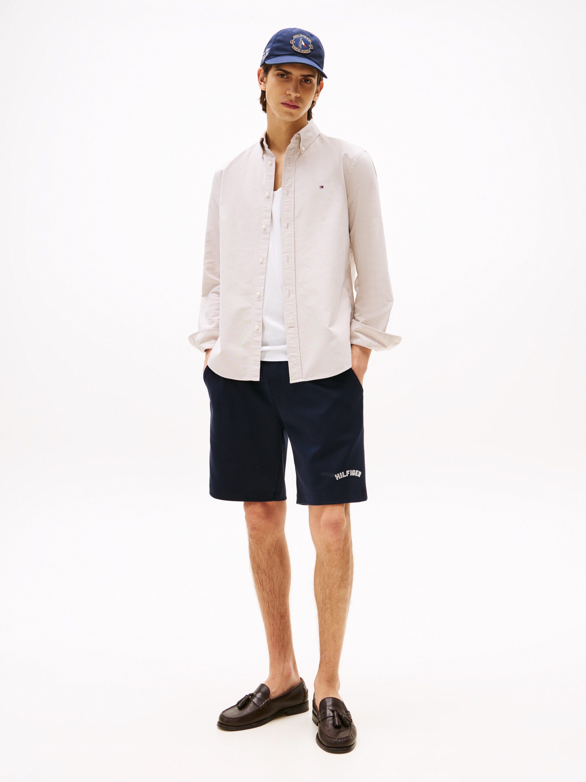 Tommy Hilfiger Langarmhemd SOLID HERITAGE OXFORD günstig online kaufen